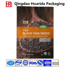 Bottom Gusset Chia Seeds Emballage Sac Avec Votre Oeuvre